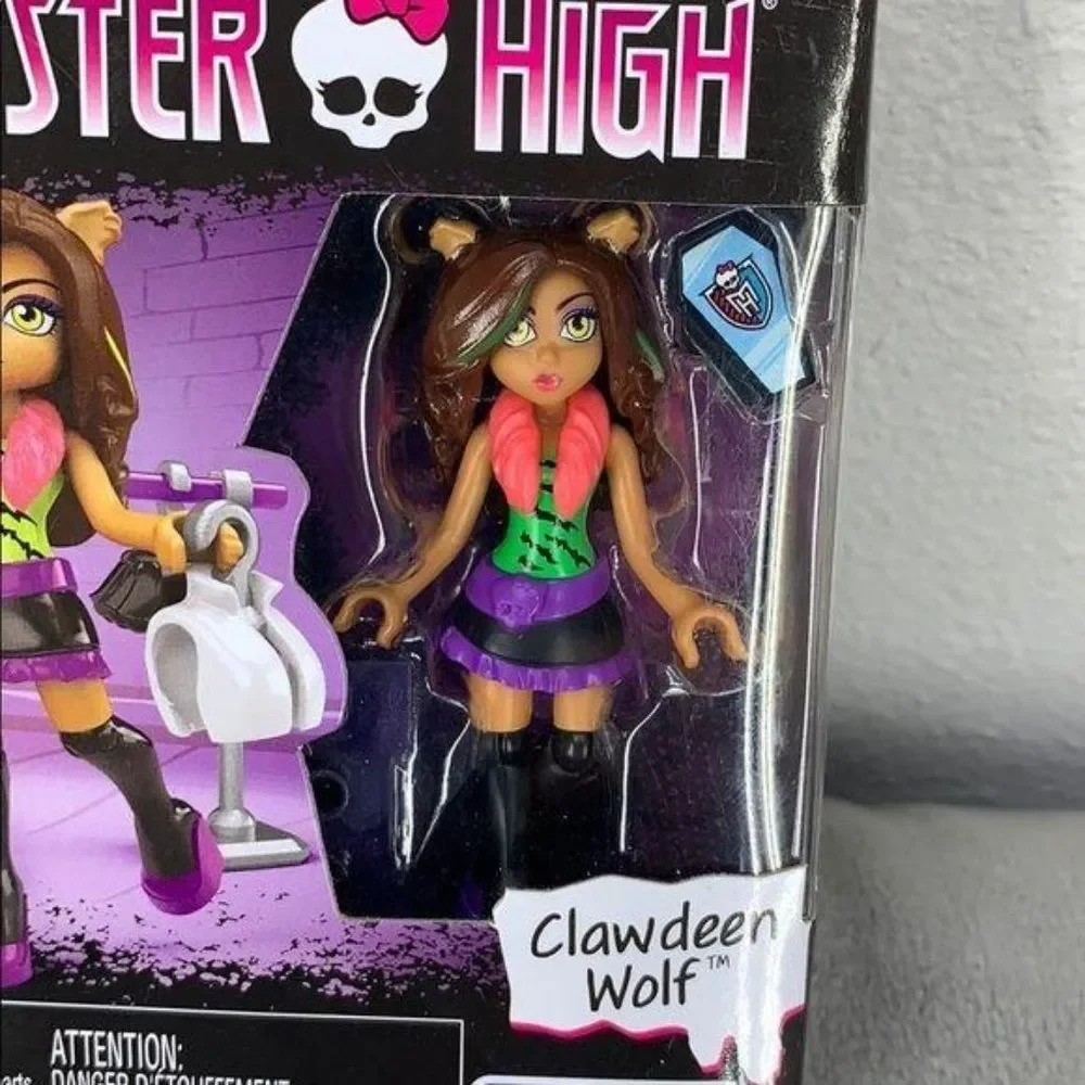 Monster High Mega Bloks Clawdeen Wolf‎ Clawsome Fashion Coffret Mode 20 pieces